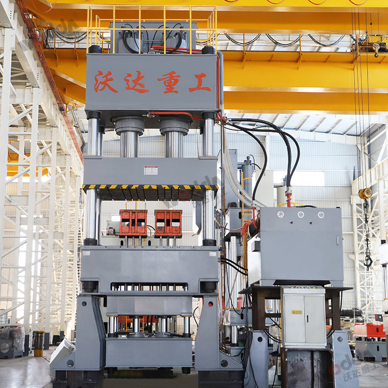 1000噸雙缸帶液壓墊拉伸四柱液壓機(jī)廠家 1000噸雙缸帶液壓墊拉伸四柱液壓機(jī)廠家