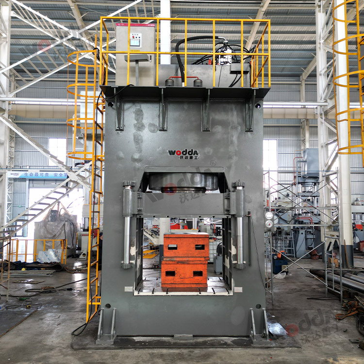 1800噸植物纖維復(fù)合托盤(pán)模壓液壓機(jī)